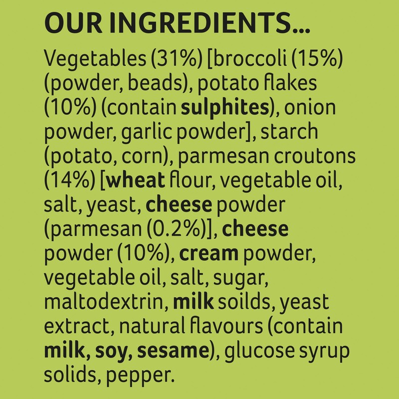 Continental Sensations soup | Cheesy Broccoli & Potato with Parmesan