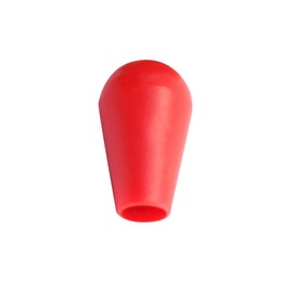 TopHomer Arcade Game Ellipse Oval Head Joystick Ball Top Handle Rocker Replacement DIY Parts, Color Red White Black(Red)
