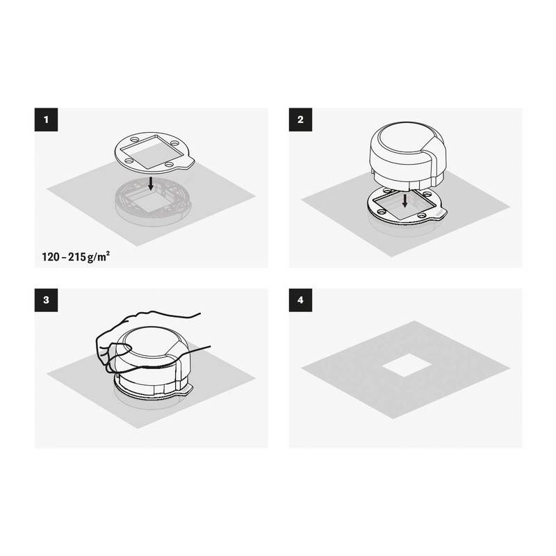 Rayher Paper Craft Punch for Card Making, Scrapbooking and Papercrafts,