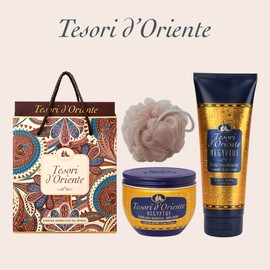 Alphamedi Tesori Doriente Egyptus 2-piece gift set (shower cream, body cream, shower ball) / 테소리도리엔테 이집투스 2종 선물세트 (샤워크림 바디크림 샤워볼)