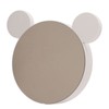 Mirrored Digital Alarm Clock Cute Mice Ear Shape LED Mirror