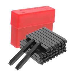 Tofficu 36pcs Metal Stamping Kit Complete Letter Punch Set for DIY Projects Suitable for Metal Wood Plastic Leather User Friendly Stamping Tool for Imprints