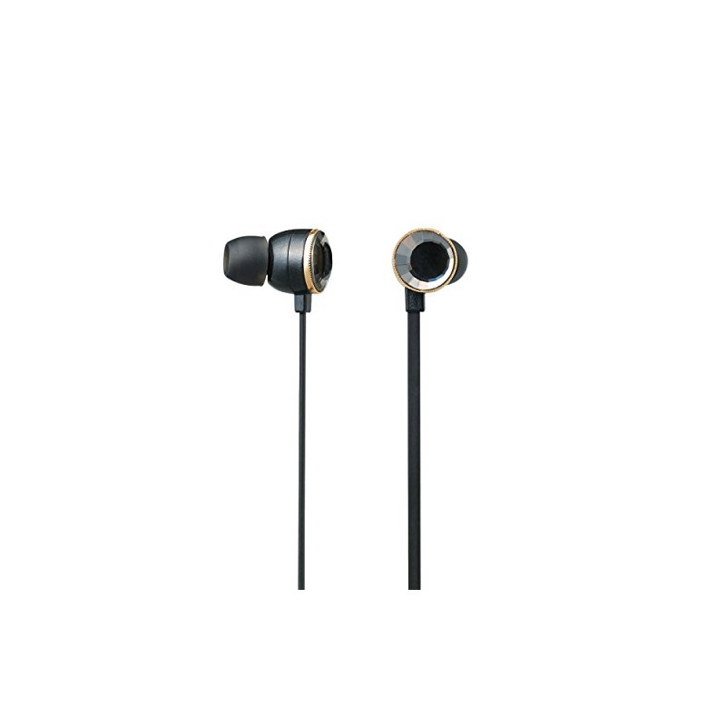 ELECOM ステレオヘッドホン カナルタイプ “EAR DROPS Jewel" ブラック EHP-CAG3520BK