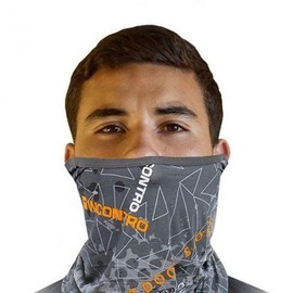 Cool Multi-Scarf Mask Bandana for Summer Cycling with UV Protection Dot Dark Blue