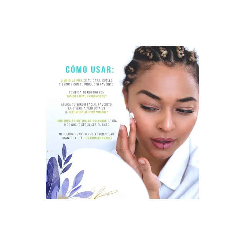Tónico Facial Ácido Hialurónico vitamina E 125ml HYDRAVISAGE día/noche para