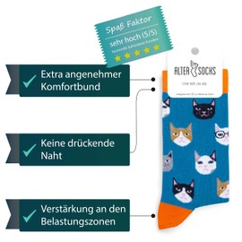 Socks Famous Designs, Paintings and People, Unisex Men/Women, Sizes 3-12, Stockings, Hipster, Painting, Funny - cat