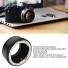 Lens Mount Adapter Ring with Back Cap Aluminum Alloy Lens