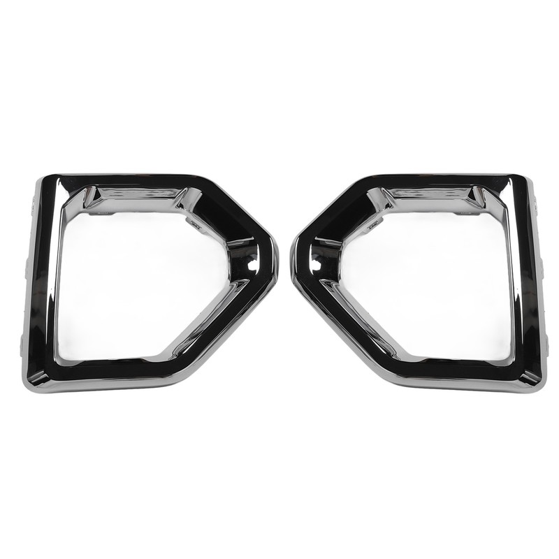 1 Pair Chrome Fog Lamp Bezels 84176753 Left Right Fog