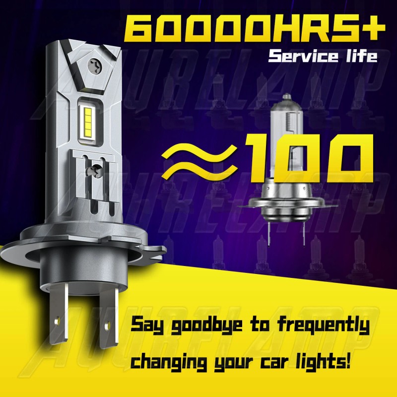 AuureLamp For Honda Goldwing GL1800 2001-2016 Motorcycle LED Headlight Kit