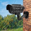 Solar Powered watertight Imitation Dummy Security Fake Camera With Flashing
