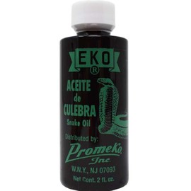 EKO Snake Oil, Aceite de Culebra, 2 fl. oz., Black Bottle