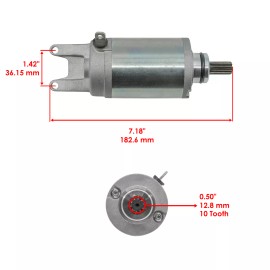 Caltric Starter Motor for Triumph Daytona 650 2002-2005 T1311117 T1310804