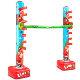 Threan Christmas Inflatable Limbo Xmas Party Limbo for Adults Kids Toddler Fun Limbo Stick for Christmas Birthday Indoor Outdoor Party Games Picnic Pool