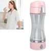 Hydrogen Water Bottle 420ml Rechargeable SPE Technology Portable Hydrogen Rich