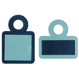 QuicKutz Lifestyle Crafts Labels Cutting Die, 4 by 4-Inch