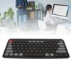 Compact Round Keycaps Mini Keyboard Wireless Bluetooth 2.4G Dual Mode