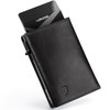 LORZOR Wallet for Men with Metal Card Holder, Pop Up
