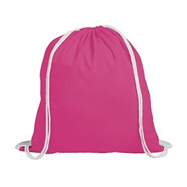 sin4sey Set of 10 Cotton Gym Bags Cotton Backpack Sports Bag