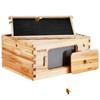 VEVOR 10 Frame Deep Brood Bee Hive Box, Bee Box