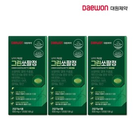 Green Saw Eight Tablets Saw Palmetto Octacosanol Vitamin B Zinc Manganese Selenium 120 Tablets / 그린쏘팔정 쏘팔메토 옥타코사놀 비타민B 아연 망간 셀레늄 120정 X 3박스 6개월분