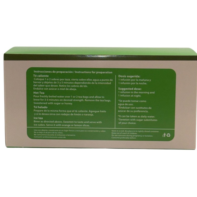Moringa & guanabana te (moringa & soursop tea) 25 tea