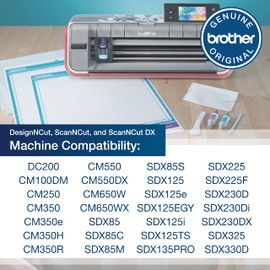 Brother ScanNCut Embossing Mat CAEBSMAT1, 12" x 9.5", Use with Paper and Metal Sheets for Greeting Cards, Stationary and More