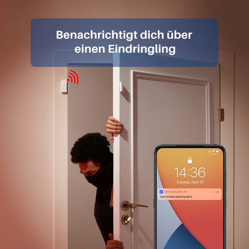Chuango OV-300 Smart WiFi Alarm System, Wireless Home Security System