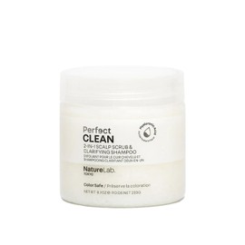 NATURELAB. TOKYO Perfect Clean Clarifying Scalp Scrub: 2-in-1 Shampoo and Scalp Scrub Hair Treatment to Clarify and Remove Product Buildup for Immense Shine I 8.1 OZ / 230G | NATURELAB. TOKYO