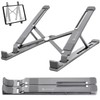 NICEAND NA-002 Laptop Stand, Aluminum Alloy, Foldable, Lightweight, Adjustable Angle