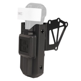 Tactical Holster Extended Support Holder Kit, Pistol Airsoft Holster Extended Support QLS Extension Can Carry Magazine, Hemostatic Box, Tactical Function Box