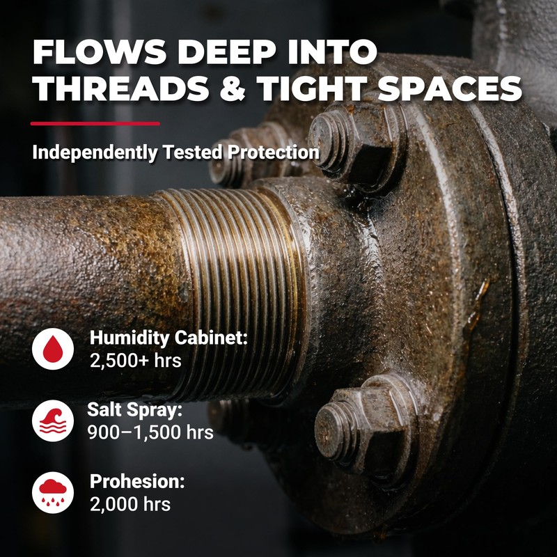 Corrosion Technologies MaxWax, Synthetic Wax-Based Corrosion Inhibitor Spray for Metal