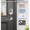 Veise Keyless Entry Door Lock with 2 Lever Handles -