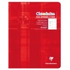 Clairefontaine 3794AMZC Set of 6 Stapled Writing Notebooks - 17x22