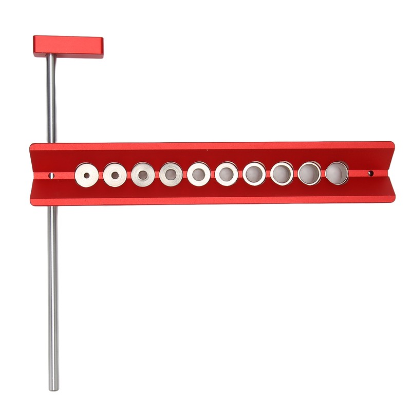 Hole Jig Wood Dowel Punch Locator 10 in 1 45°