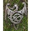 Dragon, Metal Wall Mounted Art, Mythical, Celtic, and Gothic Sculpture,