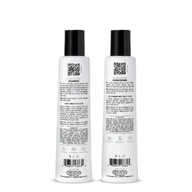 PETER COPPOLA Color Control Sulfate Free Shampoo & Conditioner For Color Treated Hair - Color Safe Keratin Shampoo & Intensely Hydrating Conditioner, 12 Fl Oz Duo