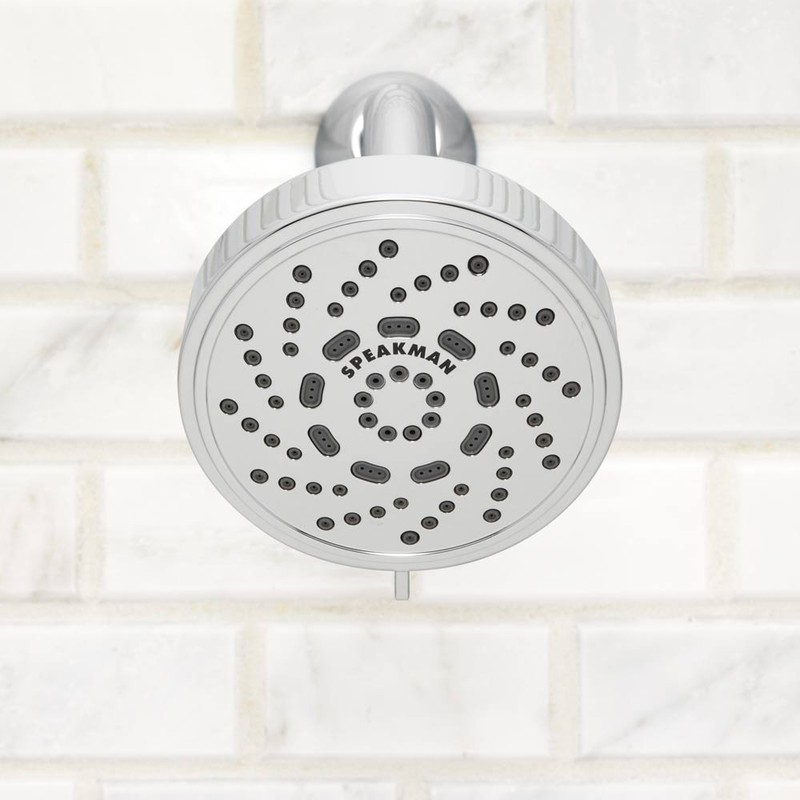 Speakman Echo S-4200-E2 2.0 gpm Low Flow Multi-Function Shower Head,