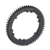 RC Gearbox Gear Black Smooth Rolling Increase Speed 57T Steel