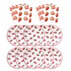 MaitianGuyou 80PCS Strawberry Party Tableware Set - 7 Inch Disposable