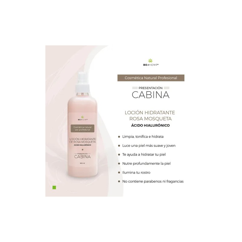Loción Hidratante Rosa Mosqueta Y Ácido Hialurónico 500 Ml Momento