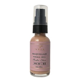 TEIA Cosméticos Maquillaje para piel normal seca de ingredientes naturales - 30 gr (Medio claro)