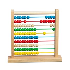 Melissa & Doug Abacus - Classic Wooden Educational Counting Toy With 100 Beads