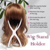 Superhairpieces Toupee and Wig Stand, Durable Wig Holder Stands for