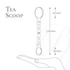 Boomers Gourmet - Duo Tea Serving Spoon Measuring Spoon Stainless