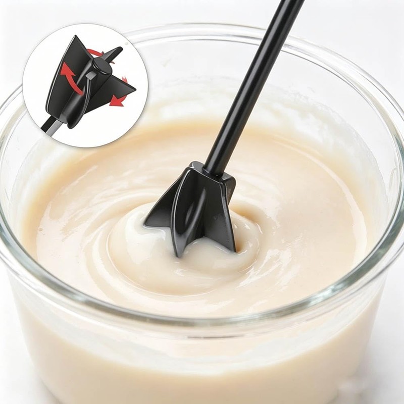 CHANJIF Agitator Set of 4, Strong Stirring Paddle for Resin