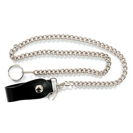 Hot Leathers CWA1042 30" Wallet Chain with Key Ring - 30"