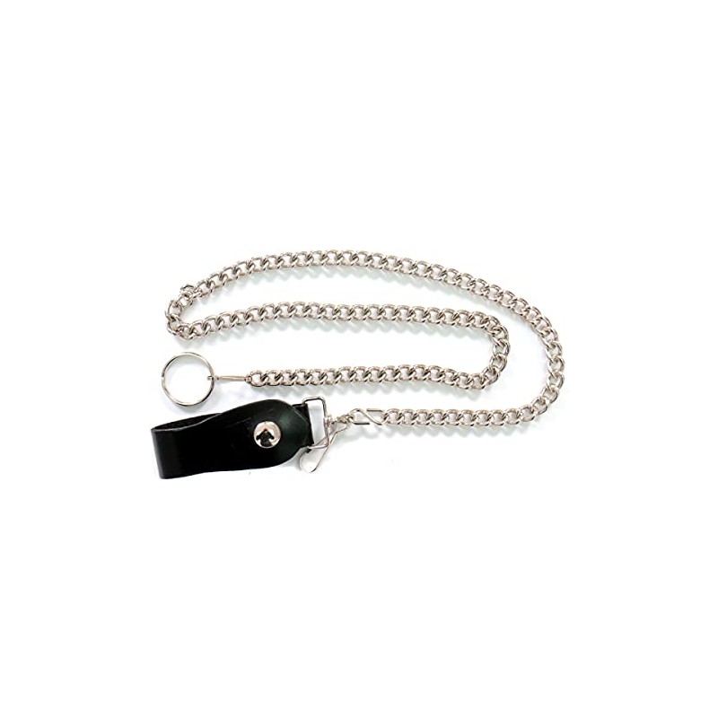 Hot Leathers CWA1042 30" Wallet Chain with Key Ring -