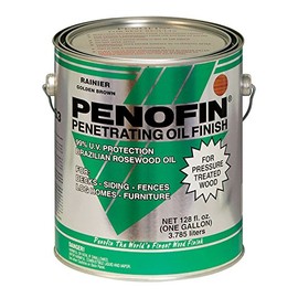 Penofin F3ptyga Transparent Oil-Based Pressure Treated Wood Stain, Yosemite, 1 Gallon