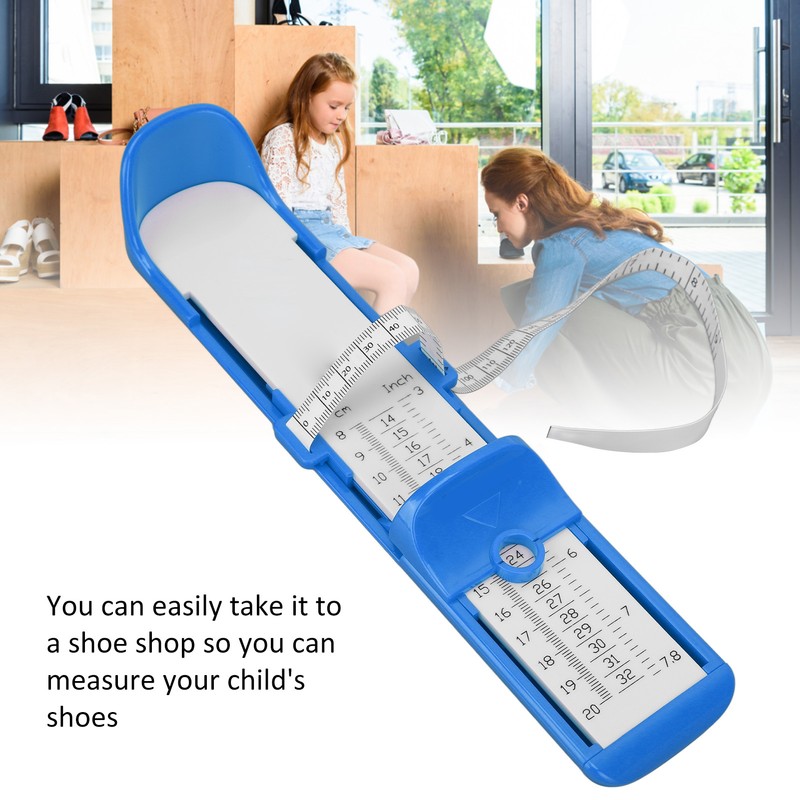 Feet Length Measuring Ruler Multifunction Accurate Shoe Feet Measuring Ruler