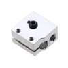 EMSea 5 Sets Heating Block and 0.4mm Brass Nozzle Compatible